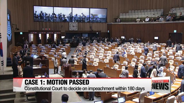 Possible scenarios after parliament votes on impeachment motion on Pres. Park on Friday