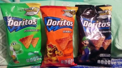 Doritos Stickers y Tokens Nintendo de Mario Bros Parte 3