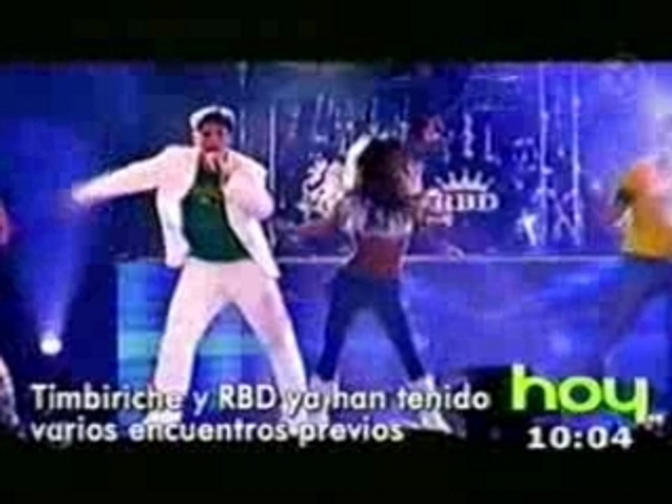 Christian deny's Rivalry with Timbiriche (Hoy)