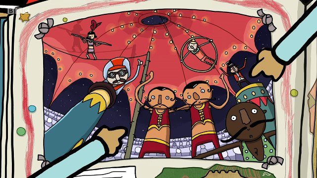 cBeebies Children Cartoon . Sarah & Duck . s02e12 . Shallot Circus