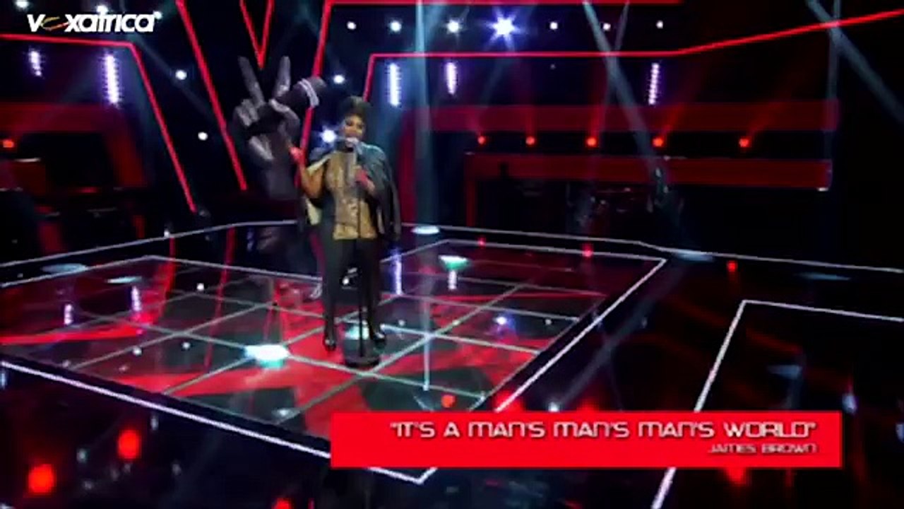 Verushka chante It's a man's world  Auditions à l'aveugle  The Voice Afrique francophone 2016
