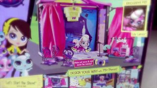 LPS Littlest Pet Shop Let's Start the Show Style Set part1