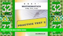 Price CSET Mathematics 110, 111, 112 Practice Test 2 Sharon Wynne On Audio