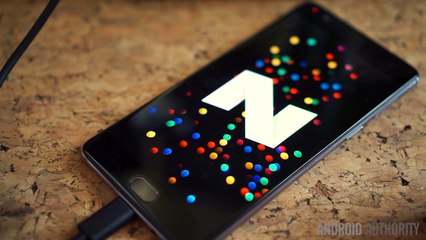 This is Android Nougat on the OnePlus 3 (Beta)