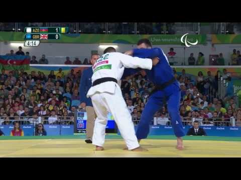 Judo | Azerbaijan v Great Britain | Men's -81kg Bronze Medal Contest A | Rio 2016 Paralympic Games