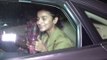 CUTE Alia Bhatt Spotted After Watching MS Dhoni Movie
