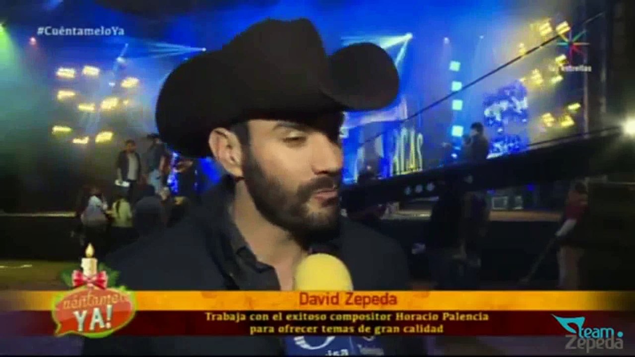 David zepeda @davidzepeda1 trabaja con exitoso compositor para ofrecer temas de gran calidad