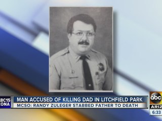Litchfield Park man accused of stabbing, killing own father