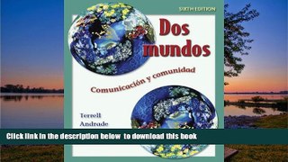 Pre Order Dos mundos Student Edition with Online Learning Center Bind-in Passcode (McGraw-Hill