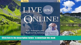 Pre Order Live and Online!: Tips, Techniques, and Ready-to-Use Activities for the Virtual