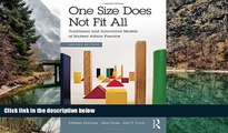 Buy Kathleen Manning One Size Does Not Fit All: Traditional and Innovative Models of Student
