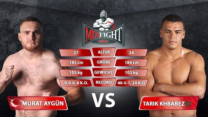 Murat Aygün - Tarık Khbabez MİX FİGHT GALA 20 Frankfurt