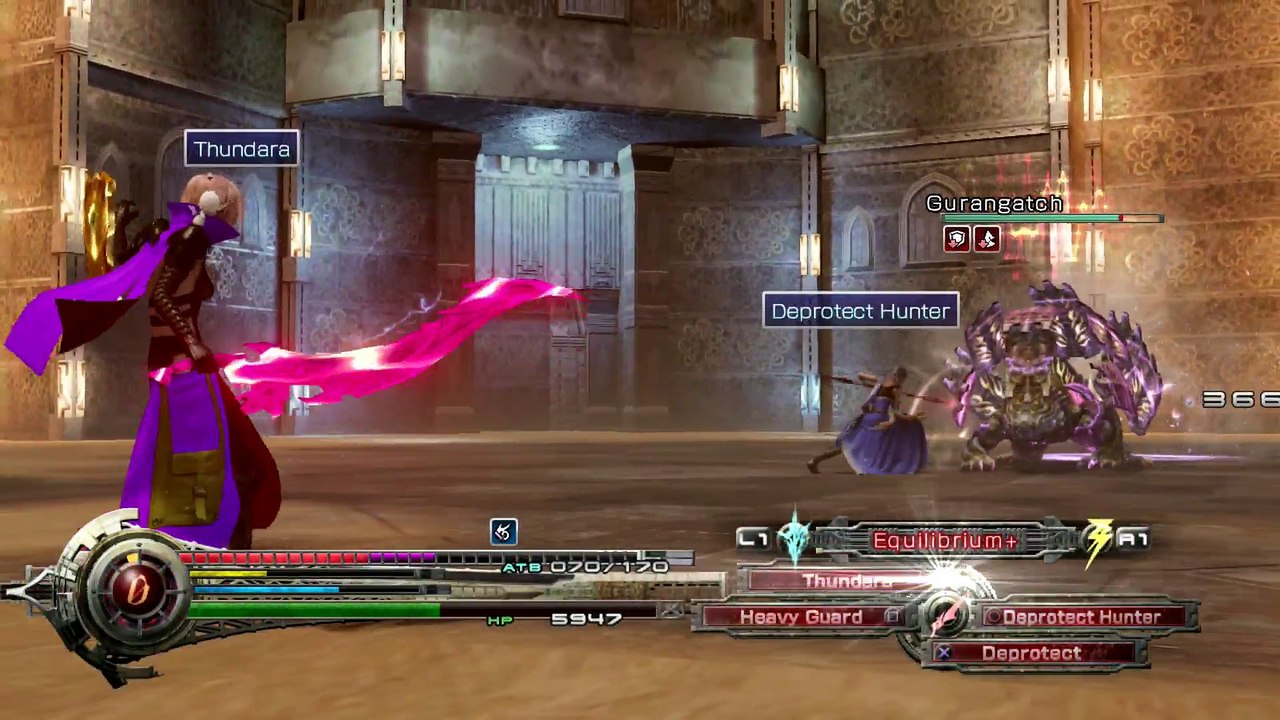 FINAL FANTASY LIGHTNING RETURNS HD HARD MODE (71) MURALS OF THE GODS (DEAD DUNES 4-4)