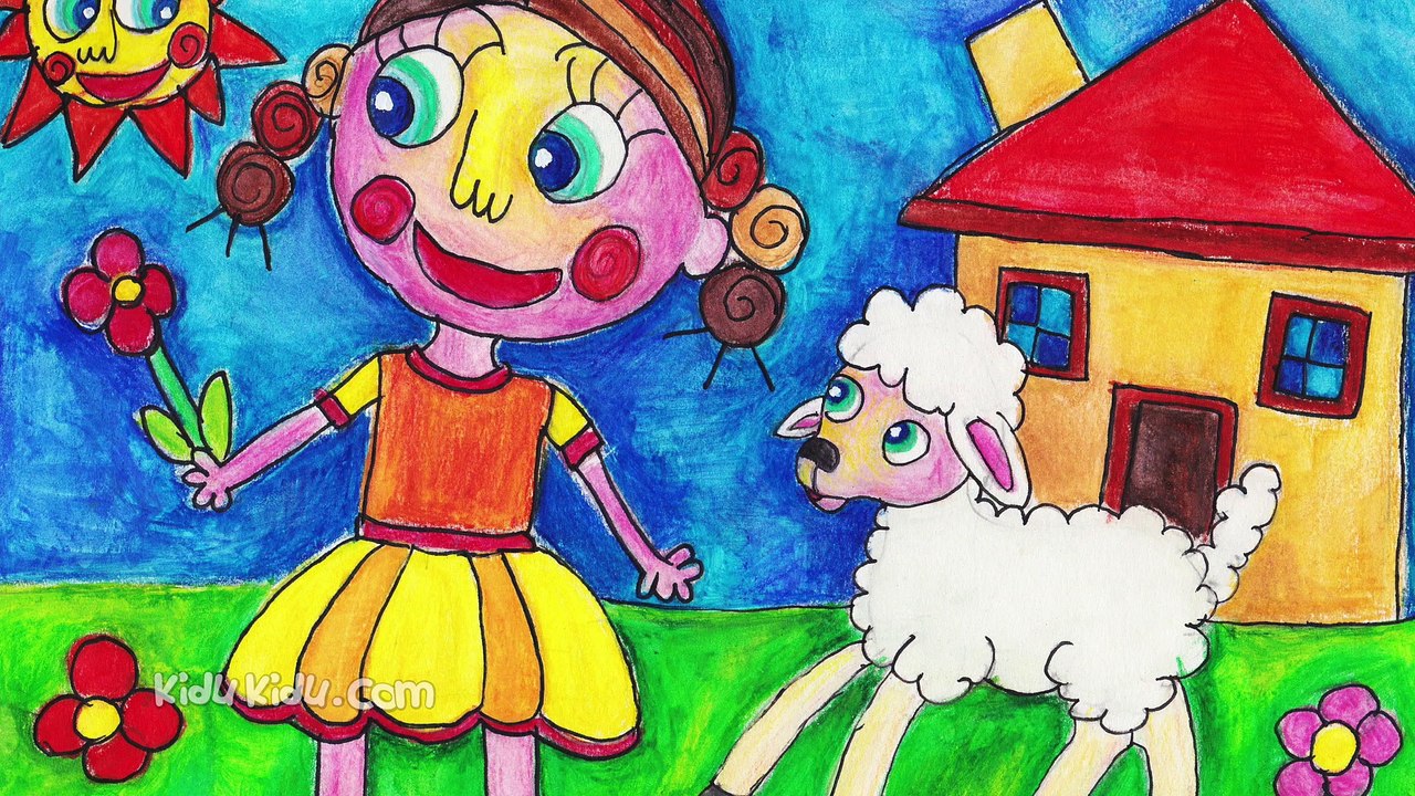 Mary Had A Little Lamb Nursery Rhymes
