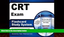 Buy CRT Exam Secrets Test Prep Team CRT Exam Flashcard Study System: CRT Test Practice Questions