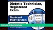 Online Dietitian Exam Secrets Test Prep Team Dietetic Technician, Registered Exam Flashcard Study