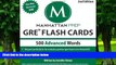 Download Manhattan Prep 500 Advanced Words: GRE Vocabulary Flash Cards (Manhattan Prep GRE
