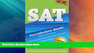 Best Price SAT Vocabulary Book - 2400 SAT Words, SAT Vocab Practice and Games with Bonus