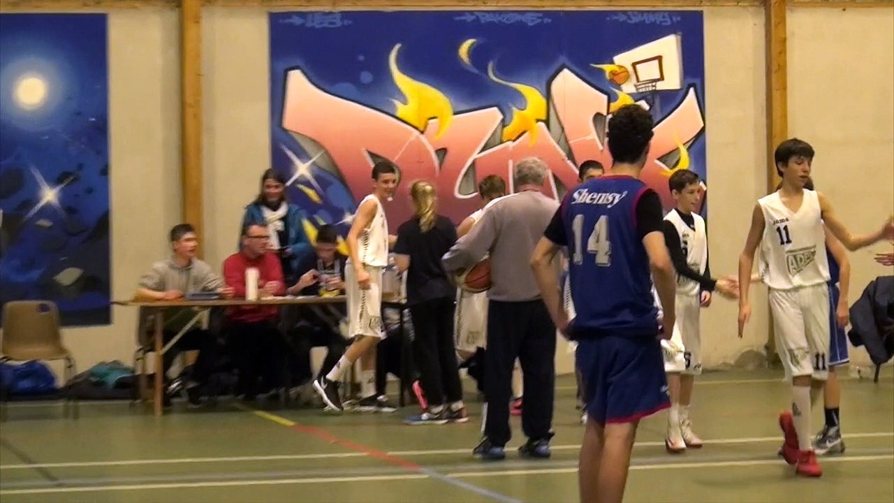 VICTOIRE DES U15M CONTRE PL SANQUER  LE 12 NOVEMBRE 2016