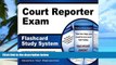Pre Order Court Reporter Exam Flashcard Study System: Court Reporter Test Practice Questions