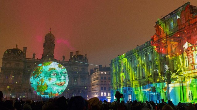Lione: al via la festa delle luci