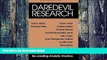 Best Price Daredevil Research: Re-creating Analytic Practice (Counterpoints)  For Kindle