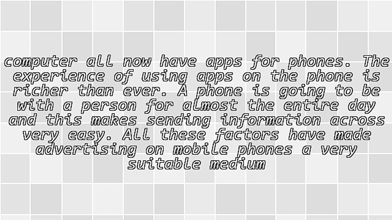 Smartphones: The Power of Advertising in Your Hands