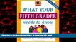 Pre Order What Your Fifth Grader Needs to Know: Fundamentals of a Good Fifth-Grade Education (Core