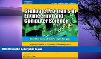 Online Peterson s DecisionGd: GradPrg Eng ComSc 2004 (Peterson s Graduate Programs in