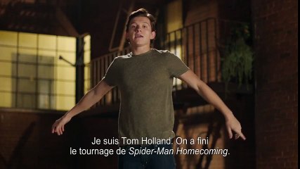 Spider-Man Homecoming - Greeting Tom Holland