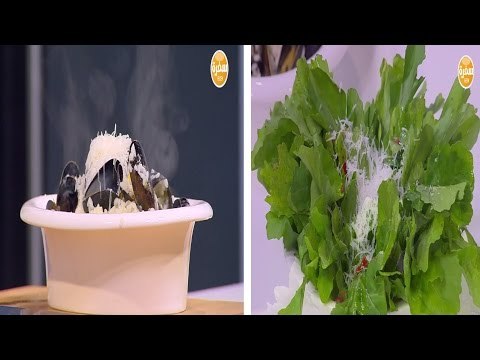 ريزوتو بلح البحر - سلطة جرجير | شبكة و صنارة حلقة كاملة