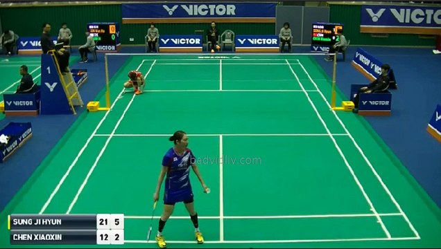 JEJU VICTOR 2016 Korea Masters Championships | QF | Sung Ji Hyun - Chen Xiaoxin