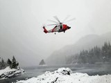 Coast Guard Rescues Four People After Boat Capsizes in Prince William Sound part3