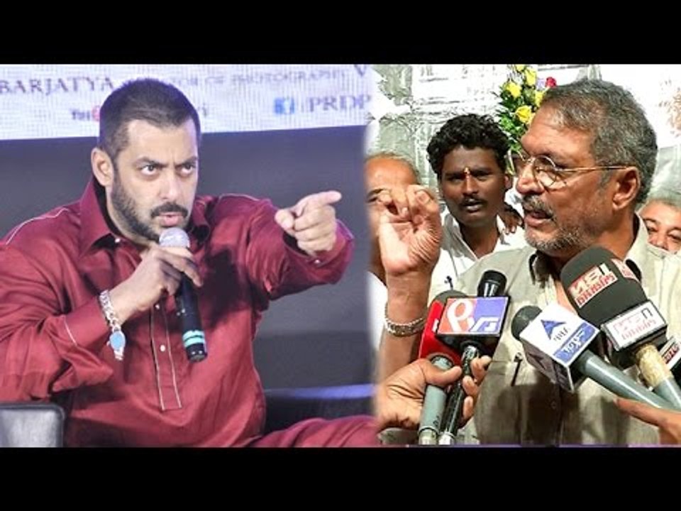Nana Patekar's SHOCKING Comment On Salman Khan'...