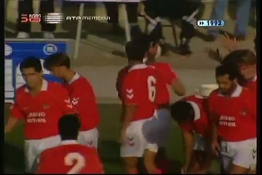 30.09.1992 - 1992-1993 UEFA Cup 1st Round 2nd Leg NK Belvedur Izola 0-5 Benfica