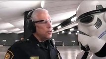 Un Stormtrooper arrive pas à viser une cible... comme dans Star Wars