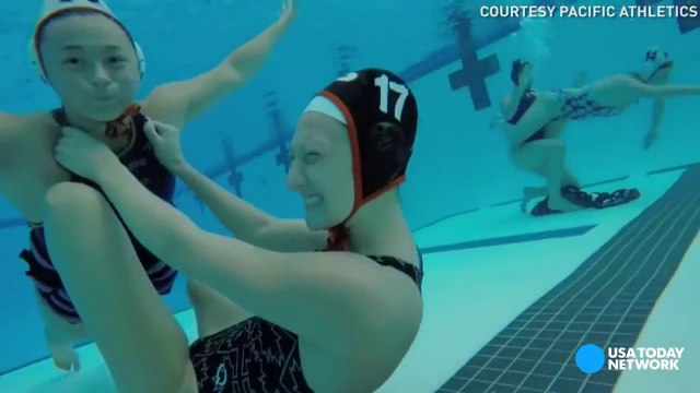 Mannequin Challenge sous l'eau hahaha