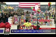 Inician celebraciones navideñas en todo el mundo