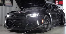 VÍDEO: Chevrolet Camaro ZL1 en el banco de potencia de Hennessey