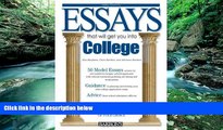 Buy Chris Dowhan Essays That Will Get You into College (Barron s Essays That Will Get You Into