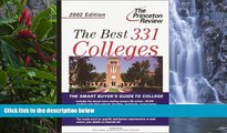 Online Robert Franek The Best 331 Colleges, 2002 Edition (Princeton Review: The Best ... Colleges)