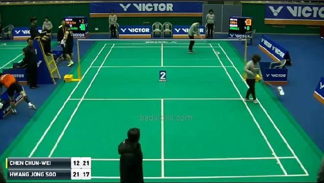 JEJU VICTOR 2016 Korea Masters Championships | QF | CHEN Chun-Wei - HWANG Jong Soo