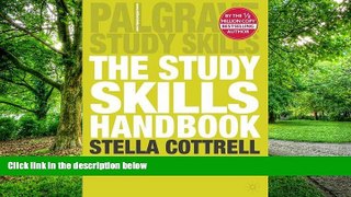 Price The Study Skills Handbook (Palgrave Study Skills) Dr Stella Cottrell PDF