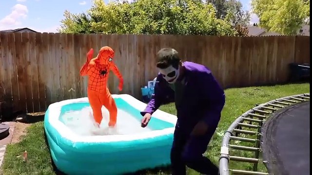 Frozen Elsa vs Spidergirl vs Hulk vs Poison Ivy vs Joker & Spiderman - Real Life Superhero Movie