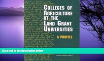 Online National Research Council Colleges of Agriculture at the Land Grant Universities: A Profile