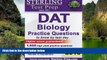 Read Online Sterling Test Prep Sterling DAT Biology Practice Questions: High Yield DAT Biology