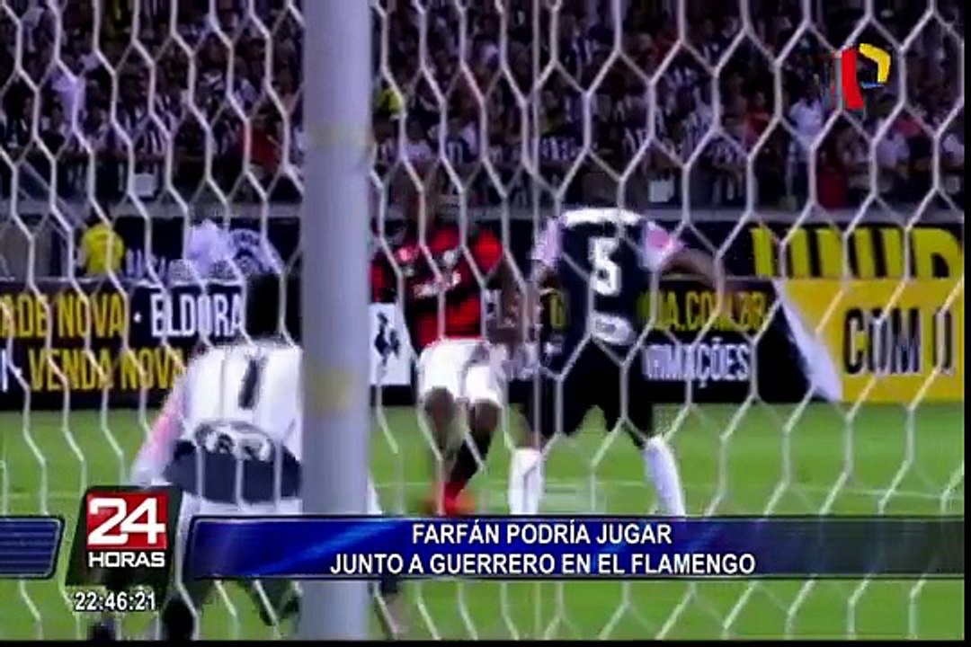 Guerrero sobre posible llegada de Farfán al Flamengo: “Sería un buen jale”