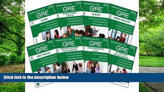 Best Price Manhattan Prep GRE Set of 8 Strategy Guides (Manhattan Prep GRE Strategy Guides)