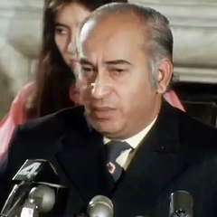 Zulfiqar Ali Bhutto Best Speech