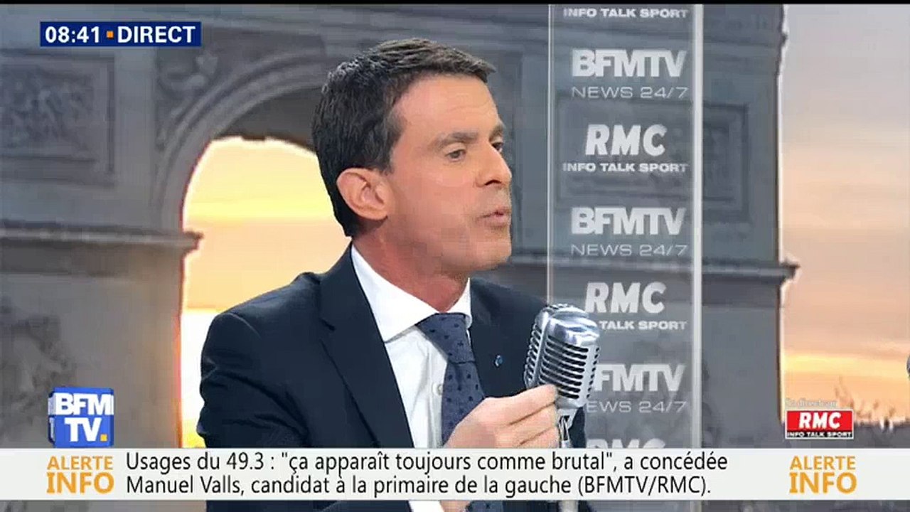 Valls se pose en "challenger" de la primaire